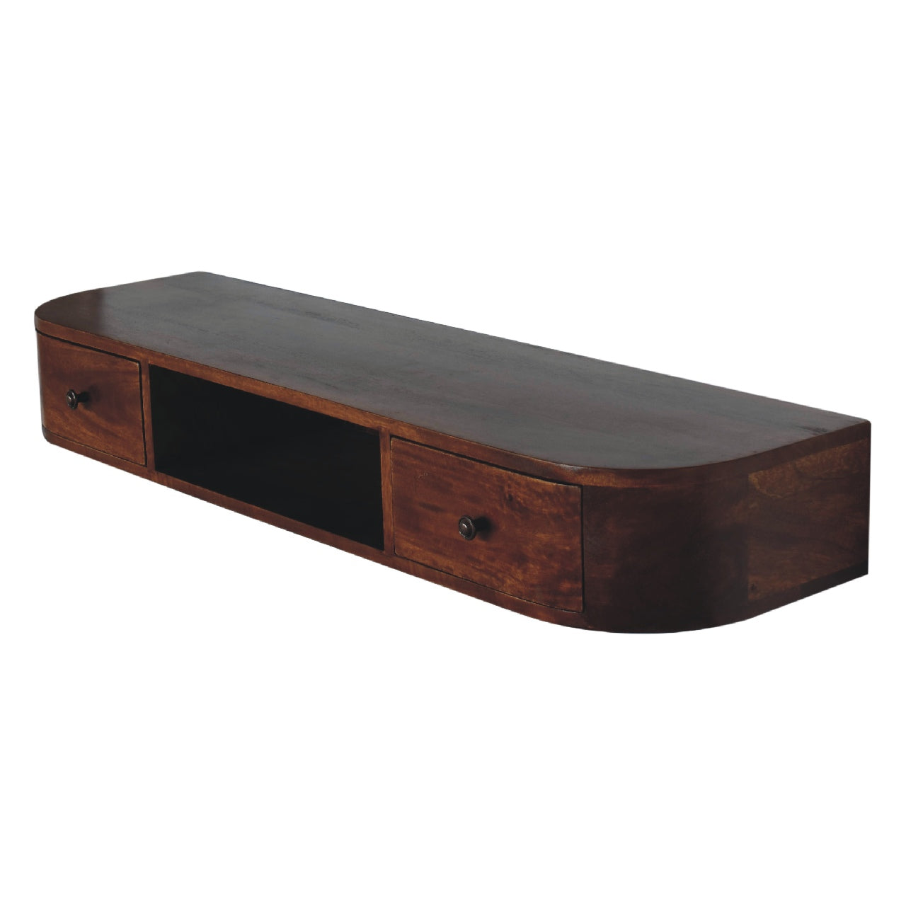 Timeless Console Lunar 2 Drawer Floating Console - Furniture One Shop