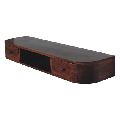 Timeless Console Lunar 2 Drawer Floating Console - Furniture One Shop