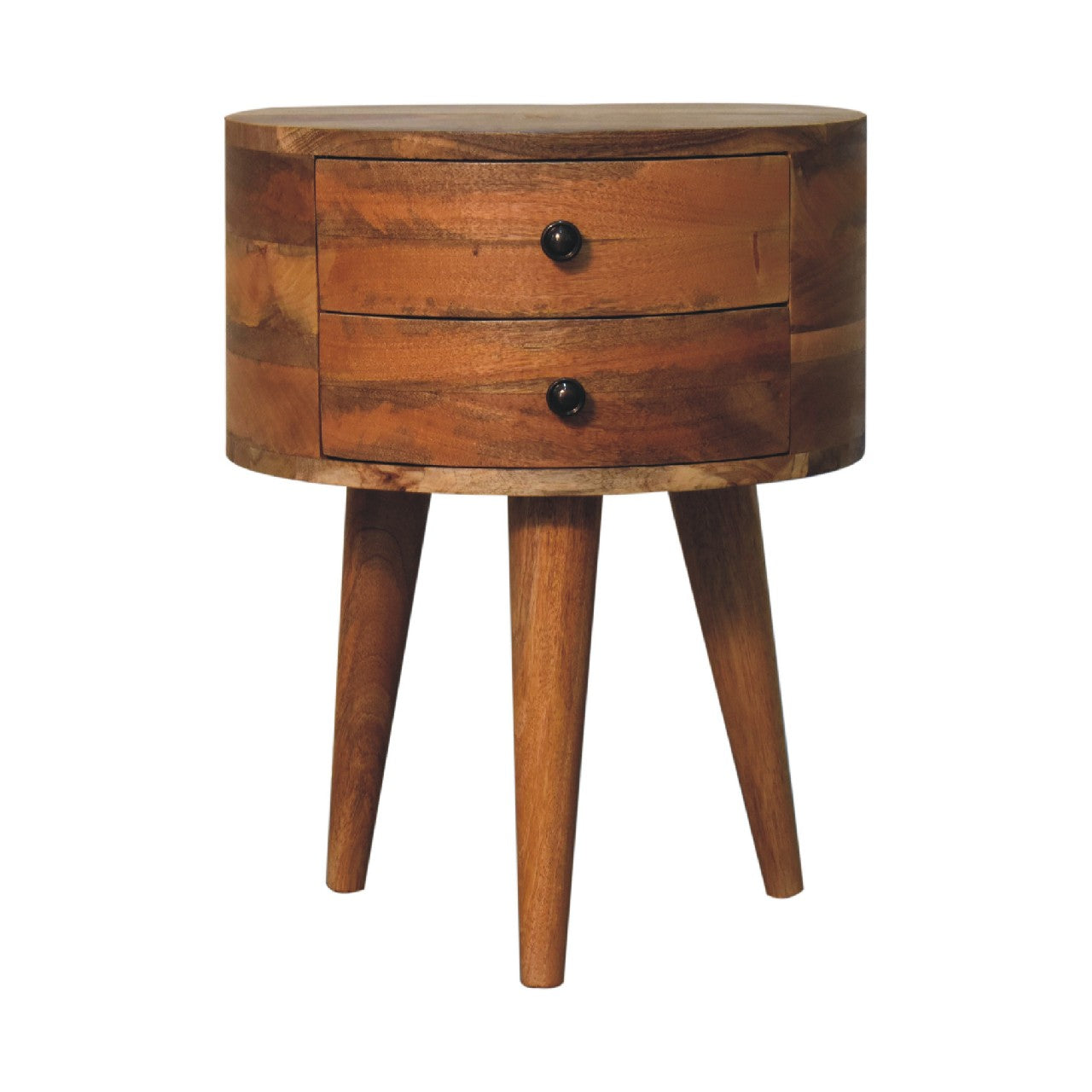 Reggie Odyssey Oak-ish Tripod Bedside