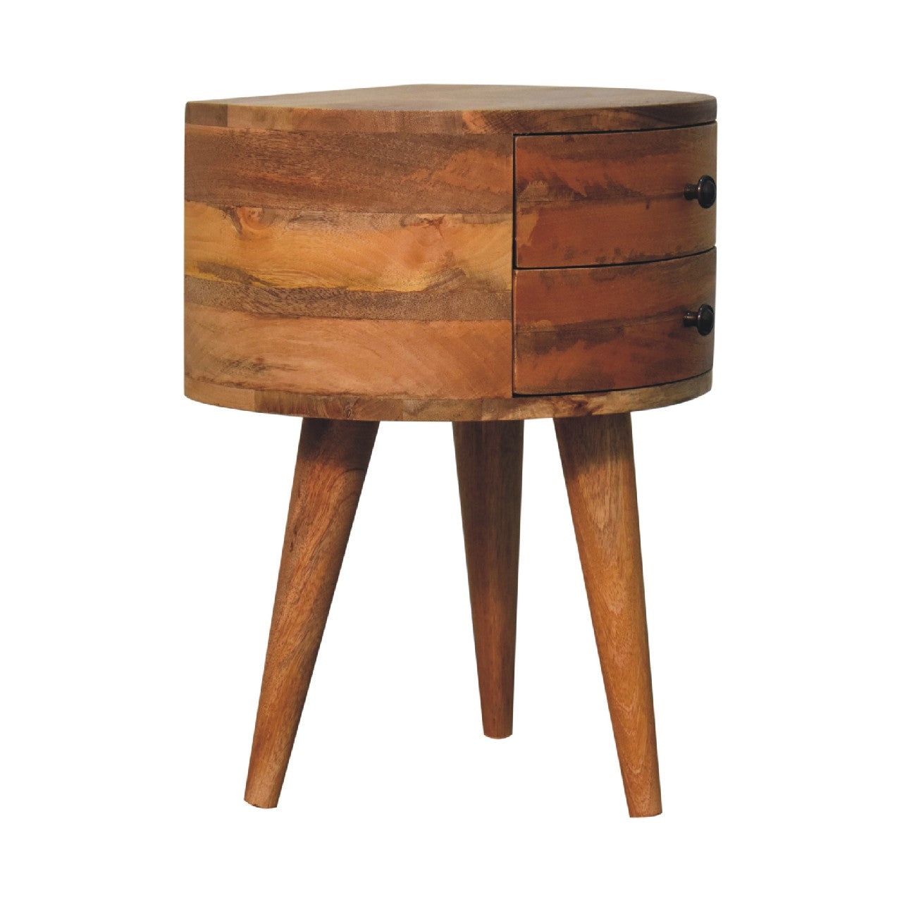 Reggie Odyssey Oak-ish Tripod Bedside