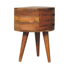 Reggie Odyssey Oak-ish Tripod Bedside