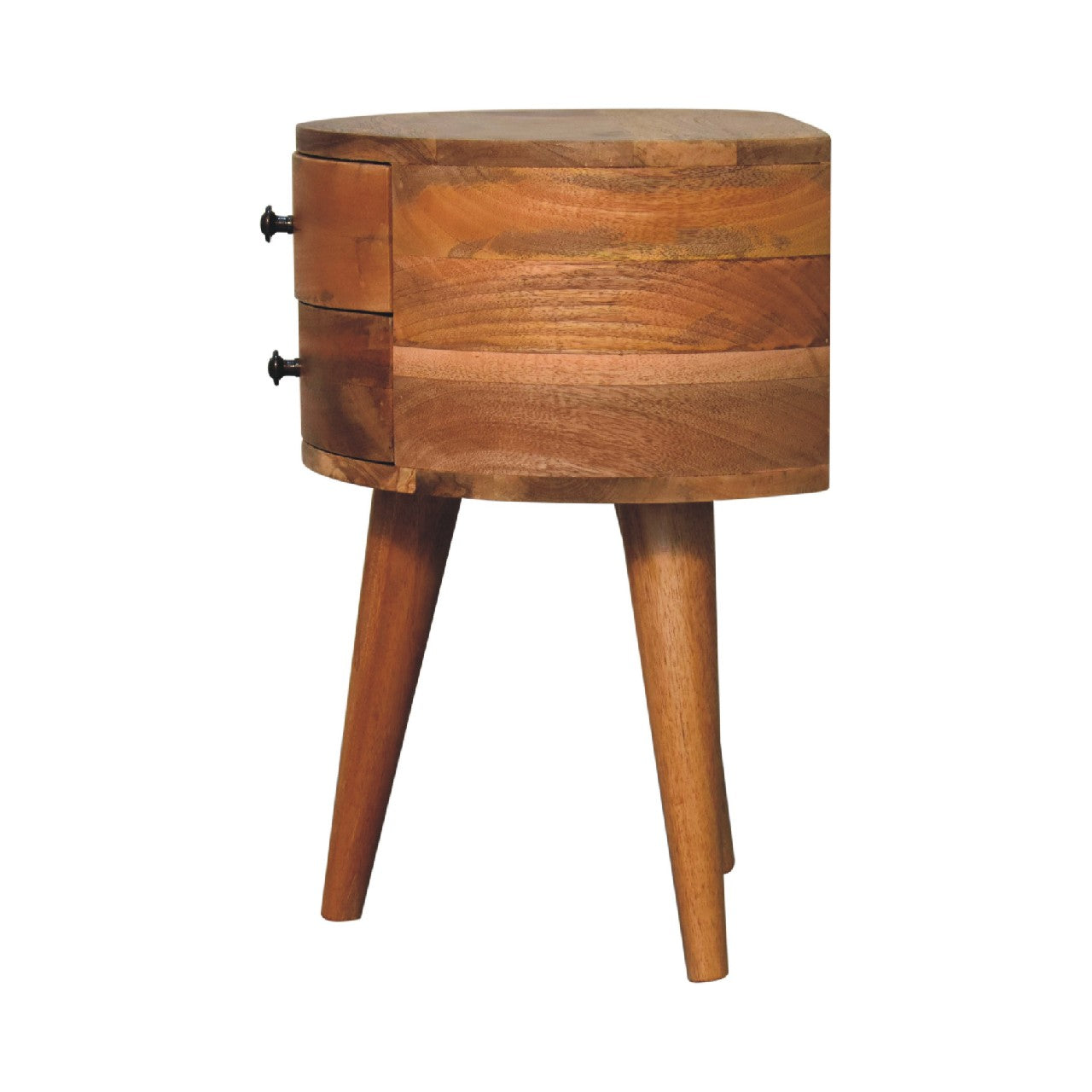 Reggie Odyssey Oak-ish Tripod Bedside