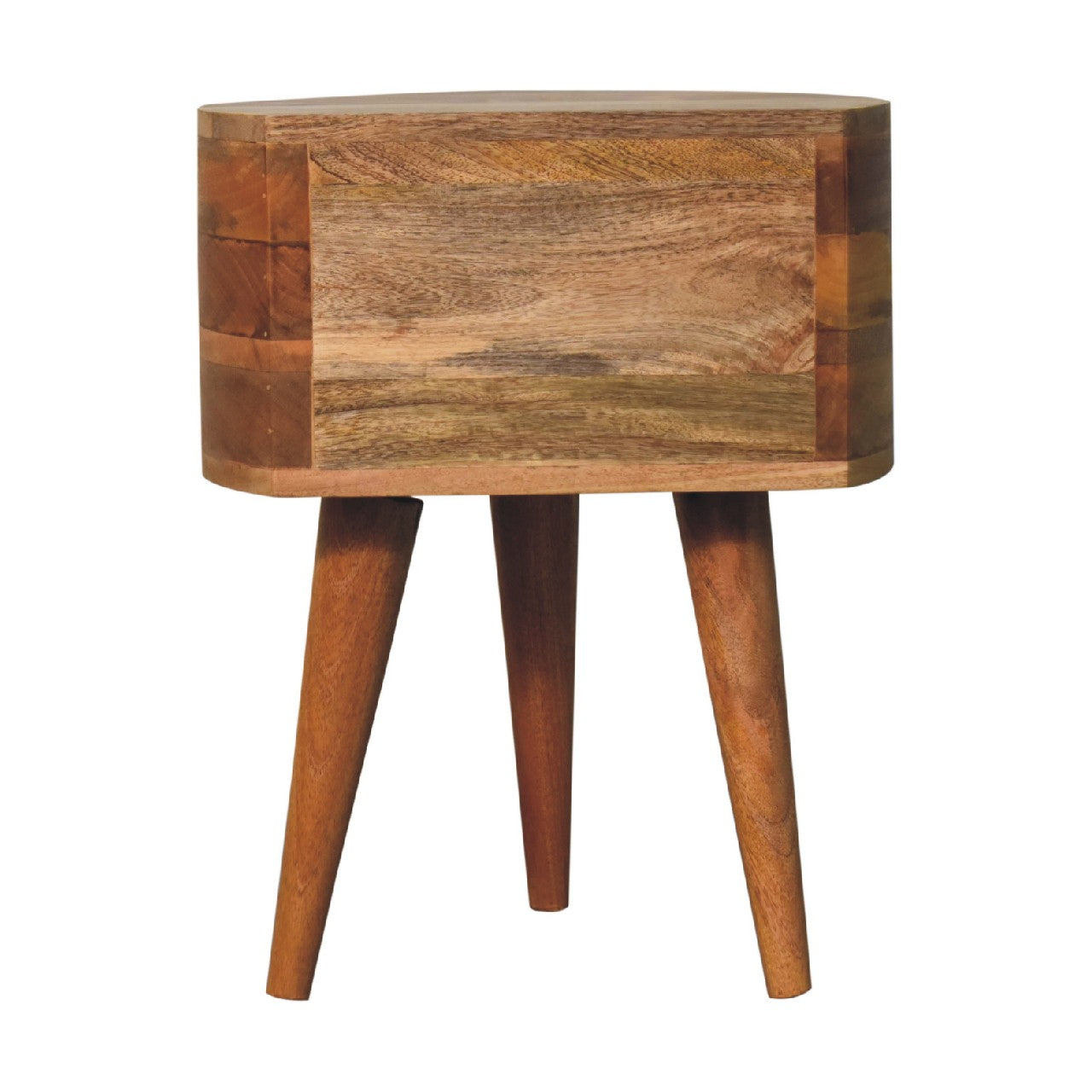 Reggie Odyssey Oak-ish Tripod Bedside