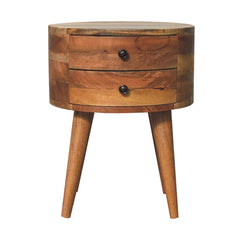 Frankie Odyssey Oak-ish Bedside - Furniture One Shop