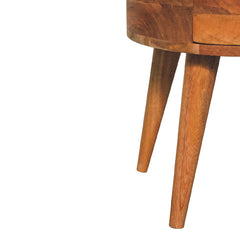 Frankie Odyssey Oak-ish Bedside - Furniture One Shop