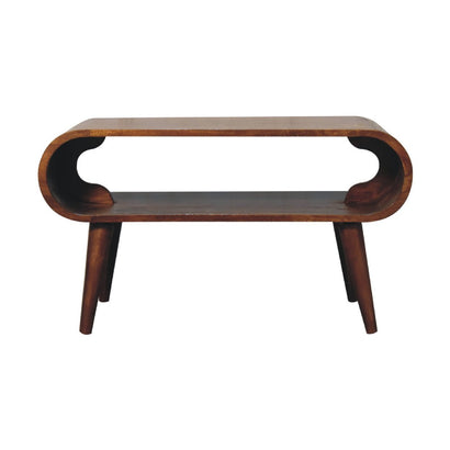Zing Open Chestnut Coffee Table - Furniture One Shop
