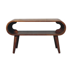 Zing Open Chestnut Coffee Table - Furniture One Shop