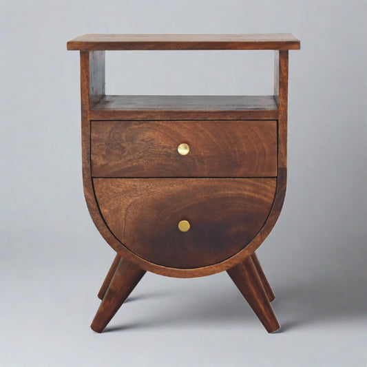 Johnny Split Chestnut Bedside
