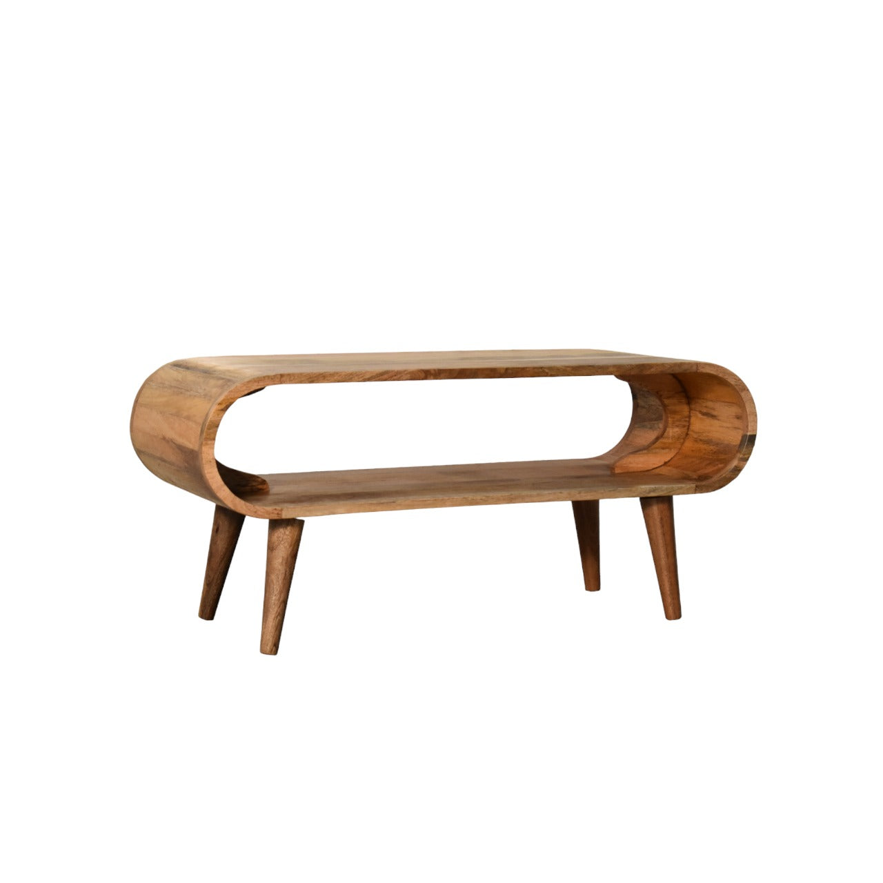 Aurora Amaya Nordic Style Oak-ish Coffee Table