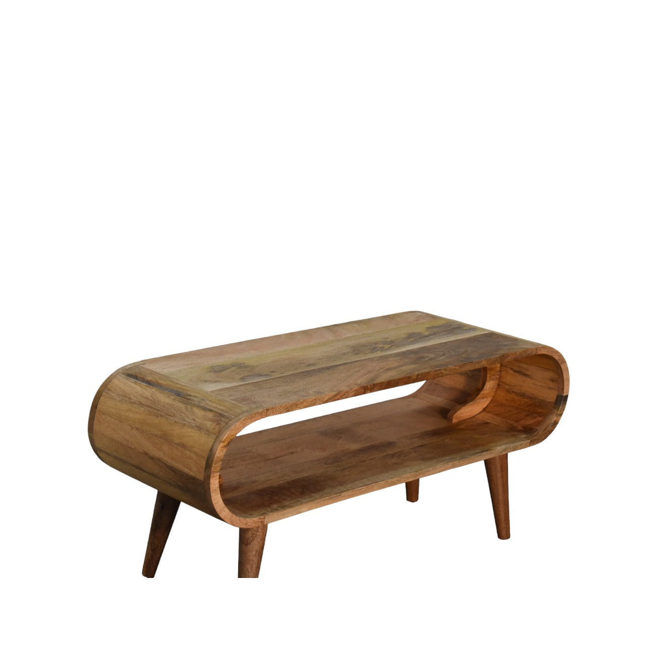 Aurora Amaya Nordic Style Oak-ish Coffee Table