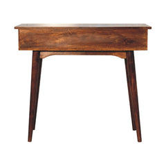Classic Table Chestnut 2 Drawer Console Table