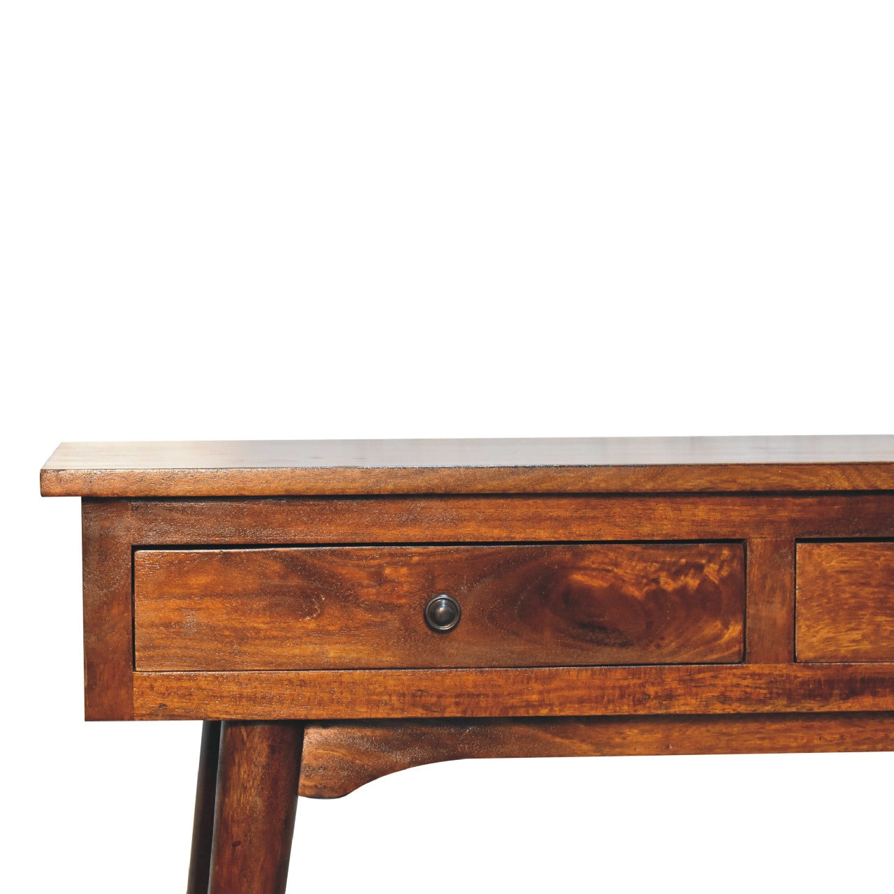 Classic Table Chestnut 2 Drawer Console Table