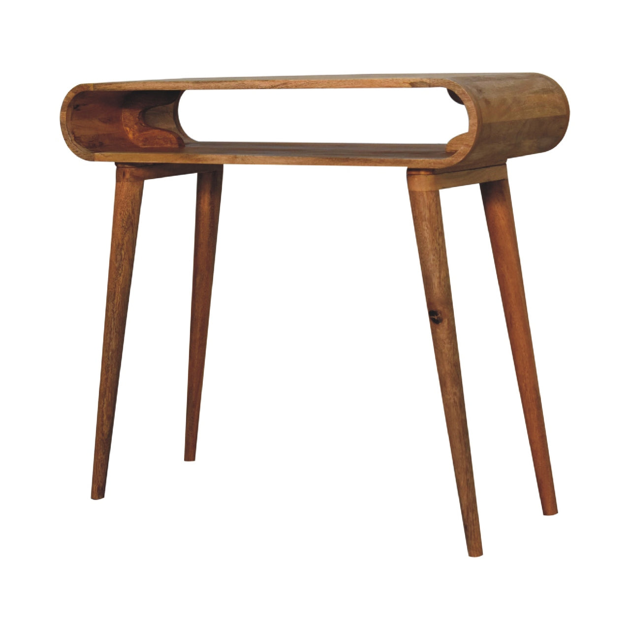 Trendy Table Amaya Chestnut Nordic Style Console Table