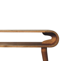 Trendy Table Amaya Chestnut Nordic Style Console Table