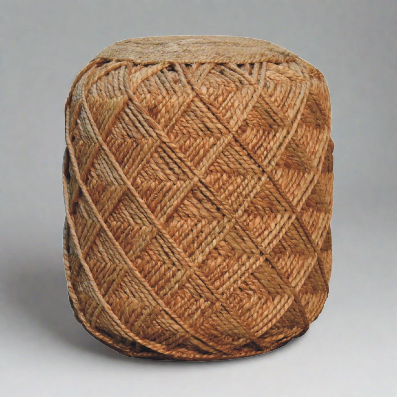 RestRidge Jute Fiber Footstool Large Pattern