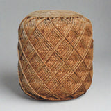RestRidge Jute Fiber Footstool Large Pattern