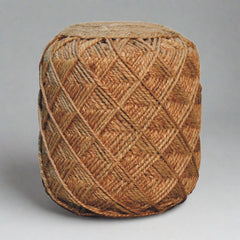 RestRidge Jute Fiber Footstool Large Pattern