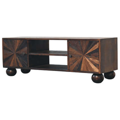 Vin Sunrise Ball Walnut TV Unit