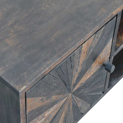 Vin Sunrise Ball Walnut TV Unit