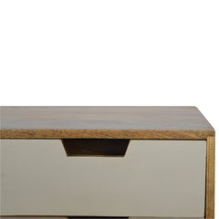 Modern Stand Grey Gradient Console Table - Furniture One Shop