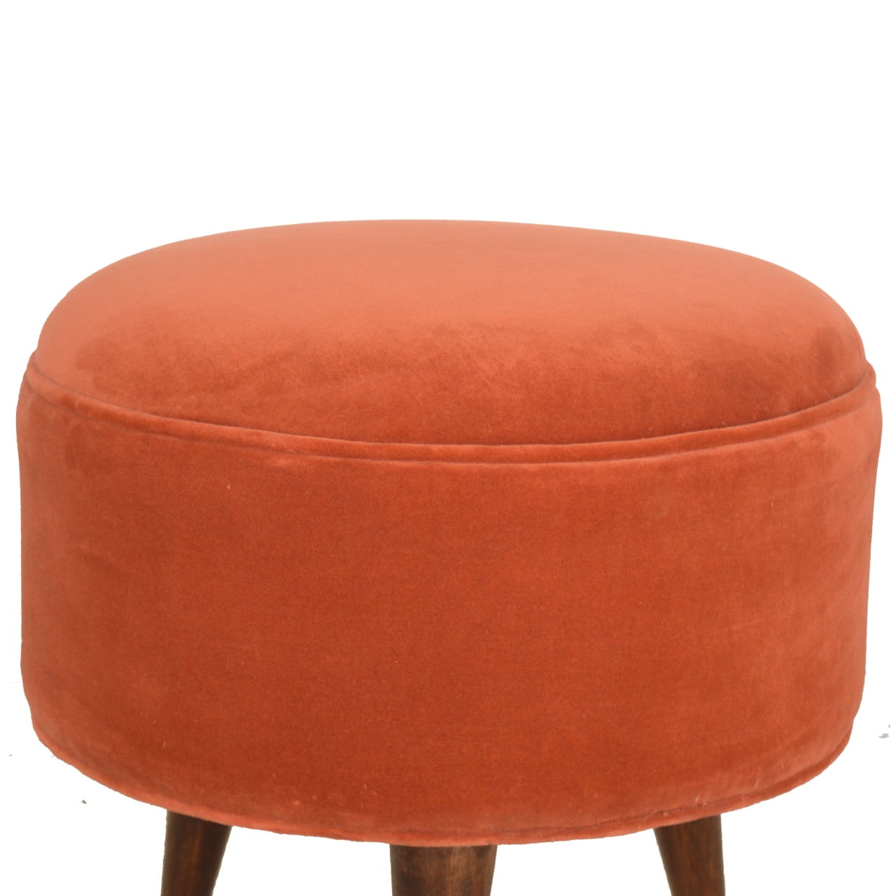 SoleRest Brick Velvet Nordic Style Footstool