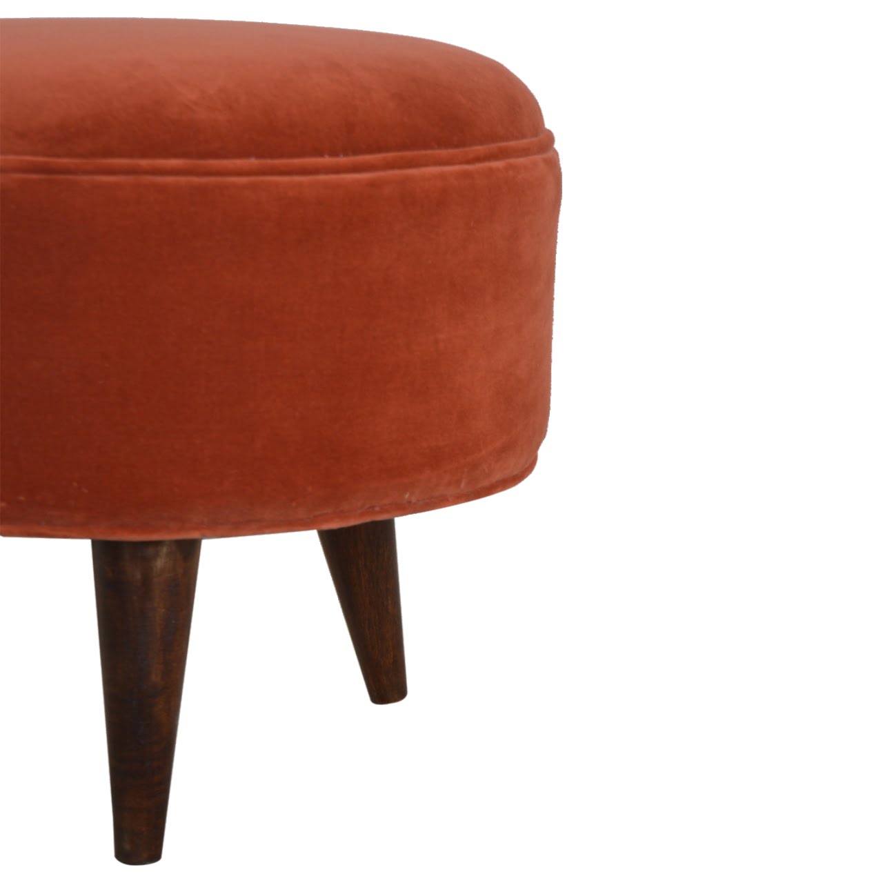 SoleRest Brick Velvet Nordic Style Footstool