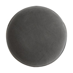 PlushPerch Grey Velvet Nordic Style Footstool