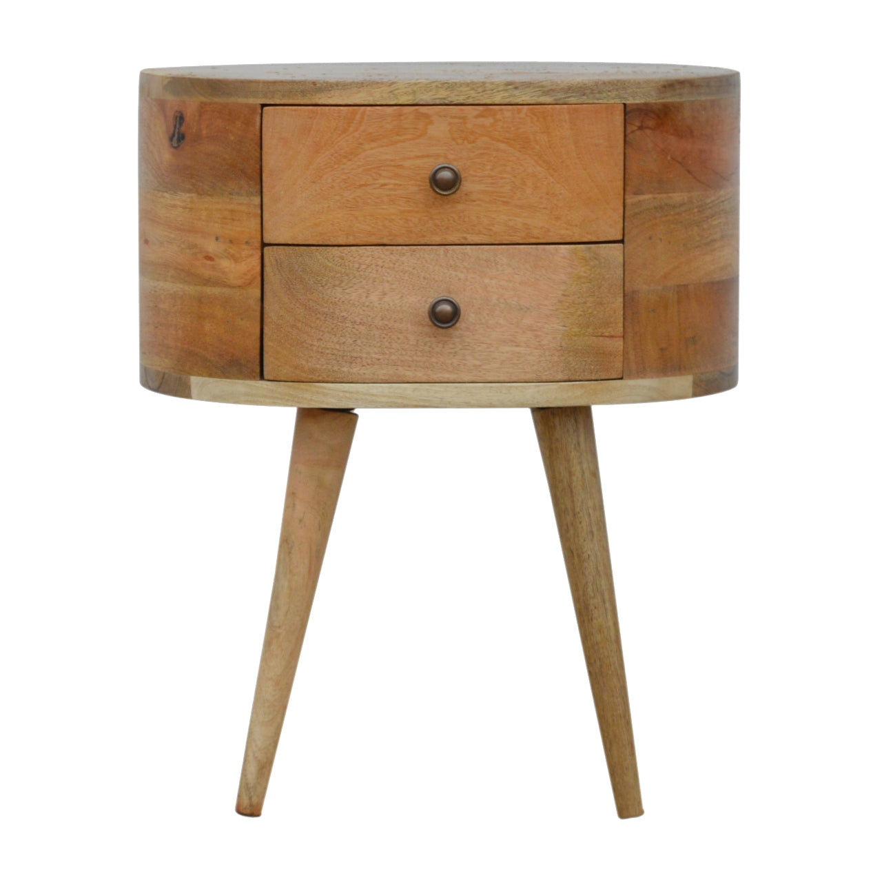 Trafalgar Rounded Bedside Table