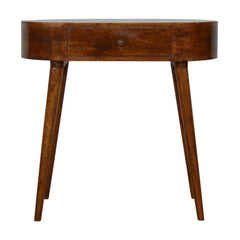 Designer Table Albion Chestnut Console - Furniture One Shop