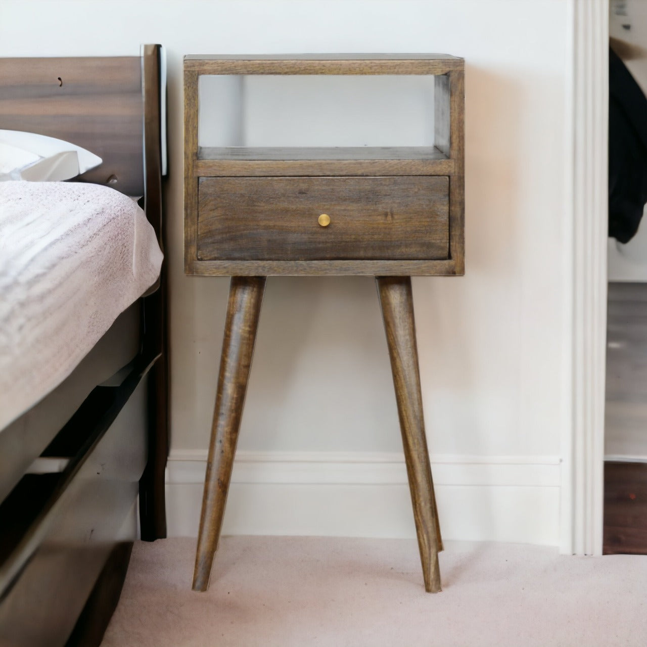 Camden Mini Grey Washed Bedside