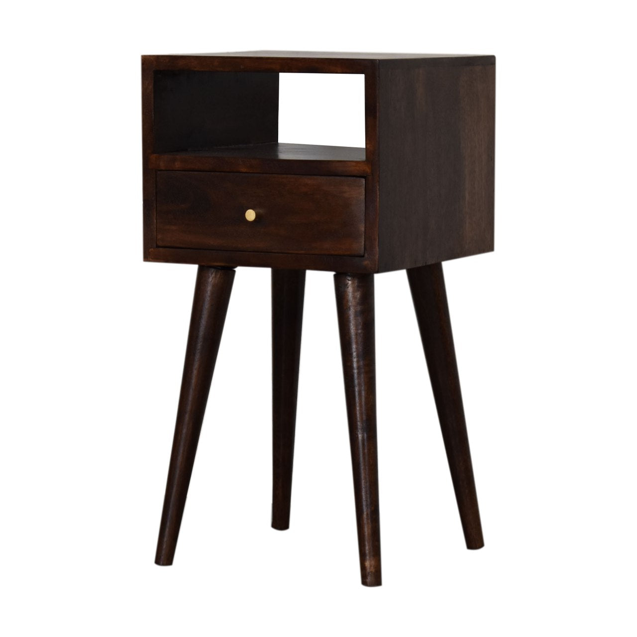 Knights bridge Mini Walnut Bedside