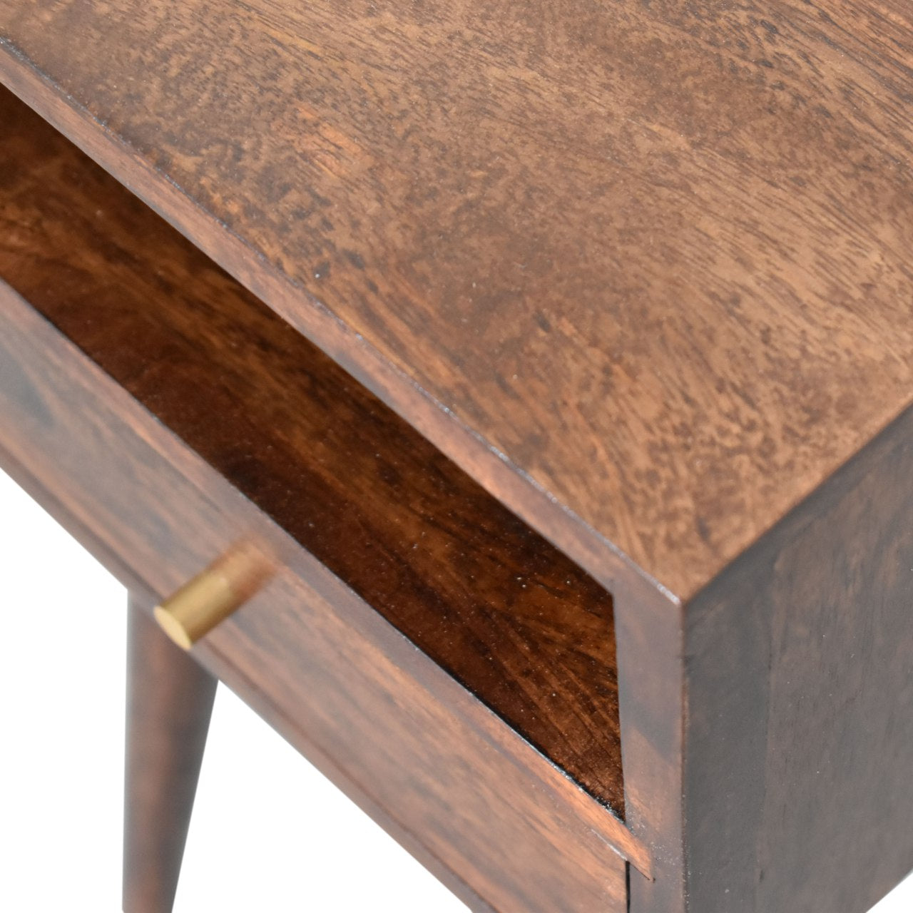 Knights bridge Mini Walnut Bedside