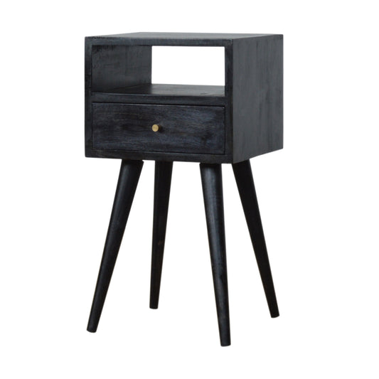 Sloane Mini Ash Black Bedside