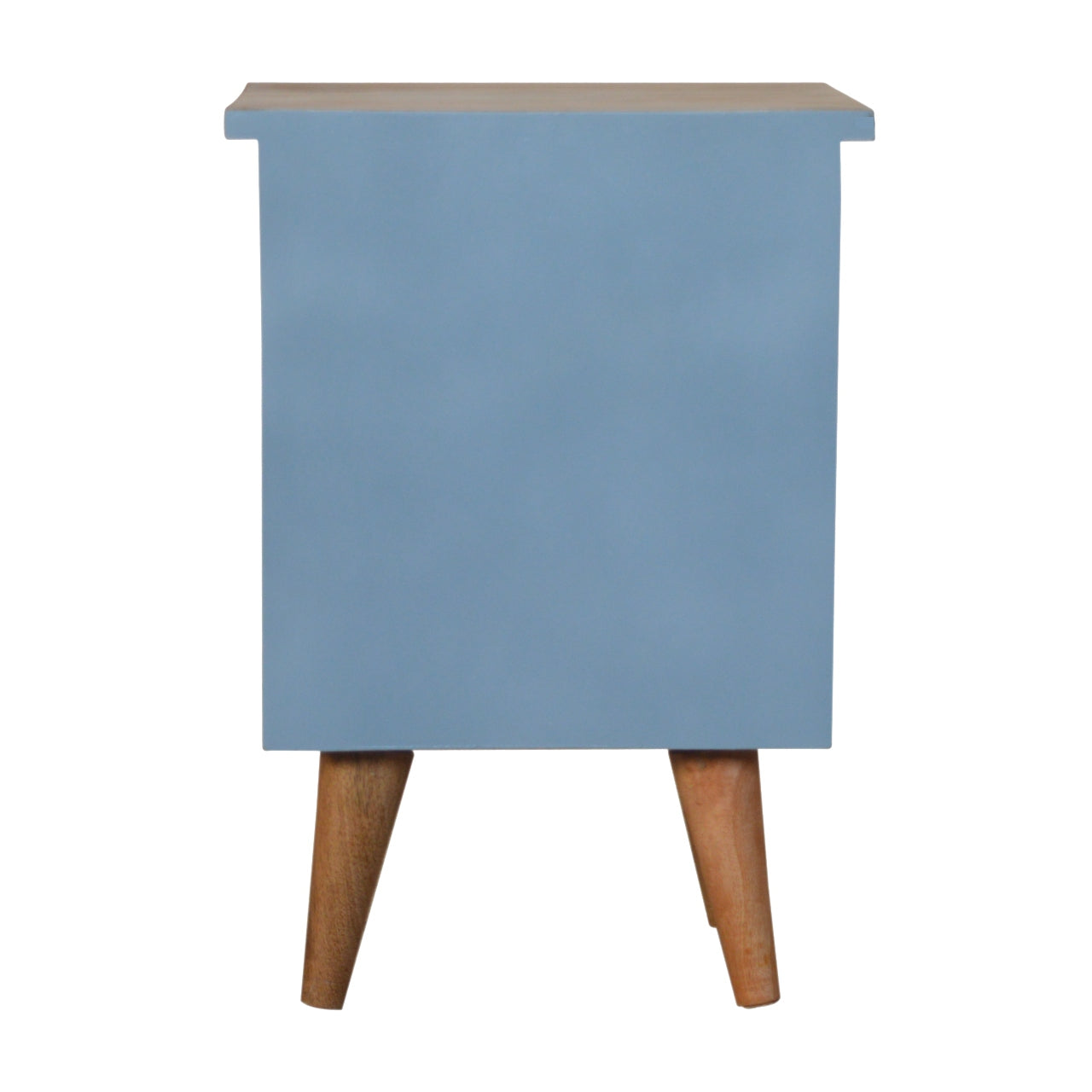 Great Portland Blue Hand Painted Bedside