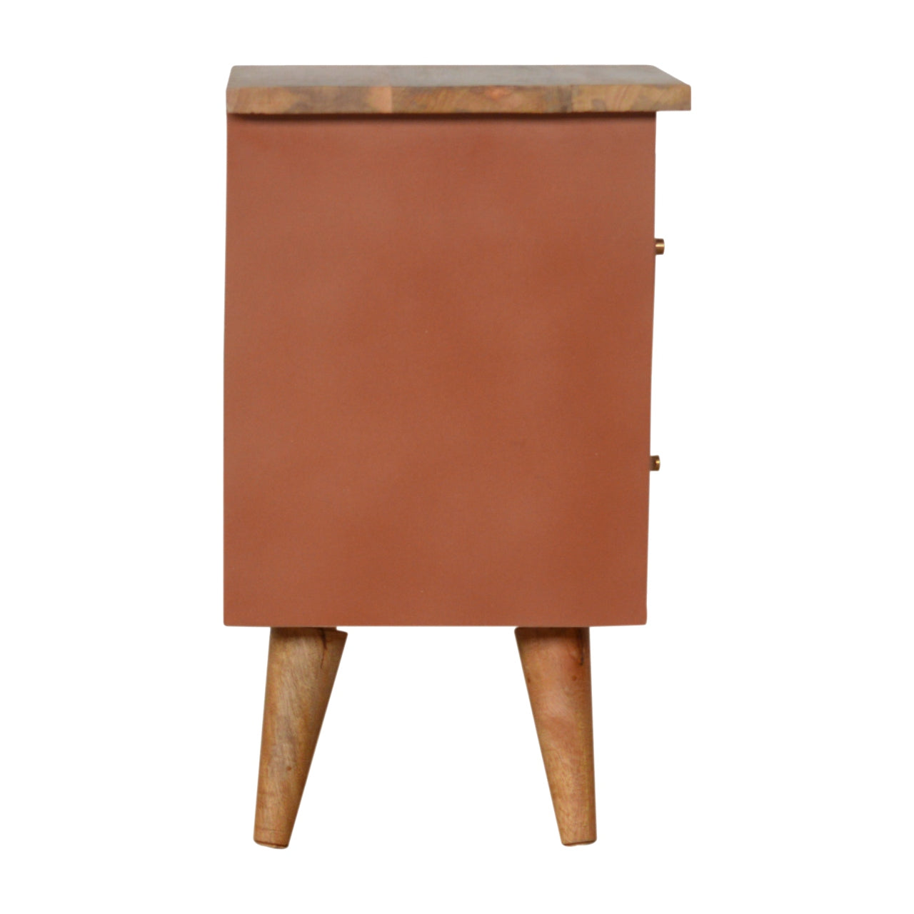 Coventry Brick Red Hand Painted Bedside