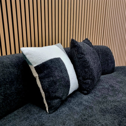 Miami 3 Seater Sofa in Black