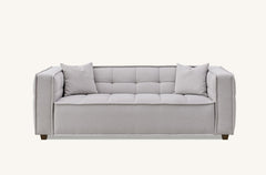 Aluxo Murray 3 Seater Sofa in Putty Boucle Fabric
