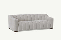 Aluxo Astoria 3 Seater Sofa in Oatmeal Boucle Fabric - Furniture One Shop