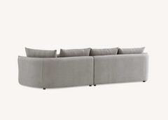 Aluxo Rubin Corner Chaise in Pebble Boucle - Furniture One Shop