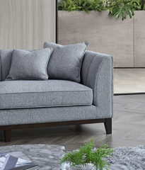 Aluxo Cooper Left Hand Corner Group in Dolphin Boucle - Furniture One Shop