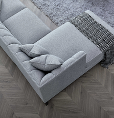 Aluxo Cooper Left Hand Corner Group in Dolphin Boucle - Furniture One Shop