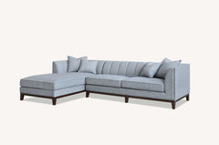 Aluxo Cooper Left Hand Corner Group in Dolphin Boucle - Furniture One Shop