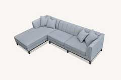 Aluxo Cooper Left Hand Corner Group in Dolphin Boucle - Furniture One Shop