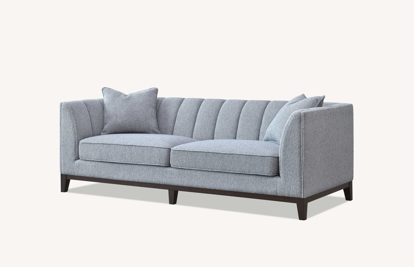 Aluxo Cooper 3 Seater Sofa in Dolphin Boucle