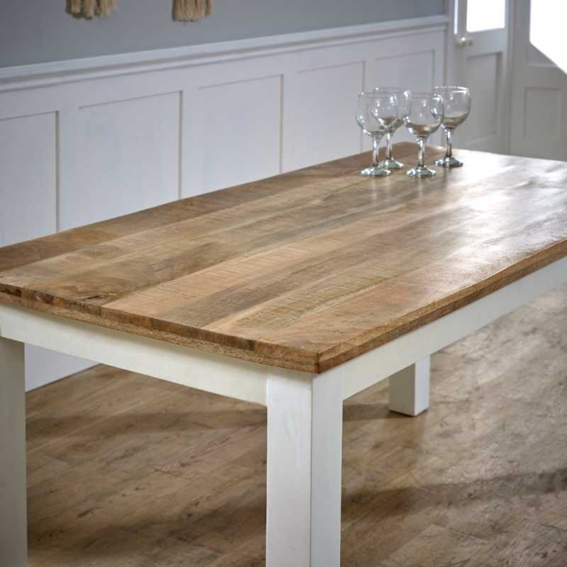 Alfie Dining Table 170Cm Solid Mango Wood