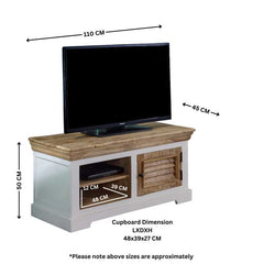 Alfie Wood TV Stand