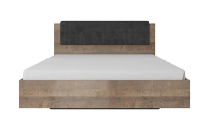 Arden Wooden King Size Bed in Oak Grande & Matera