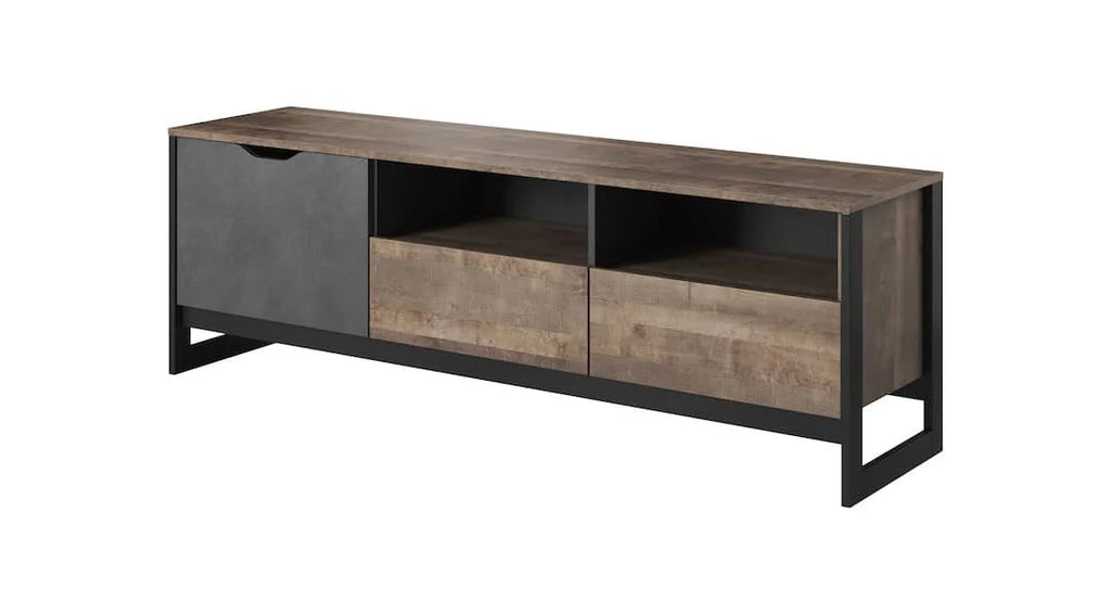 Arden Wooden TV Stand 161cm in Oak Grande & Matera