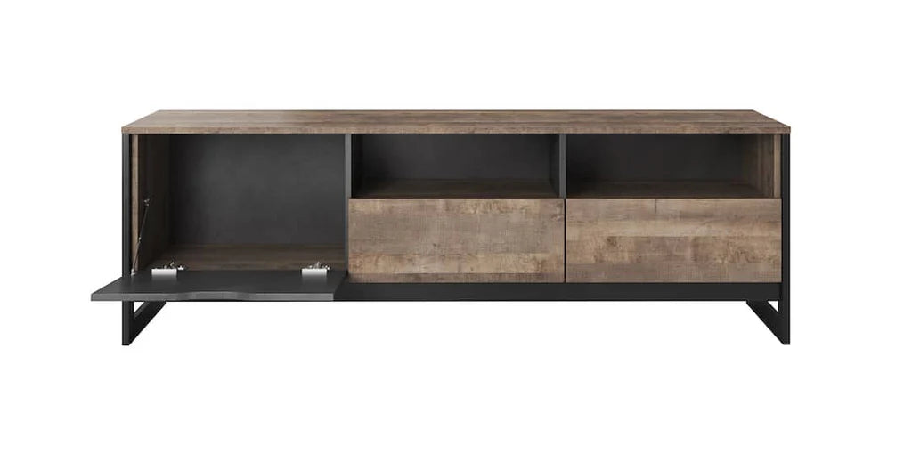 Arden Wooden TV Stand 161cm in Oak Grande & Matera