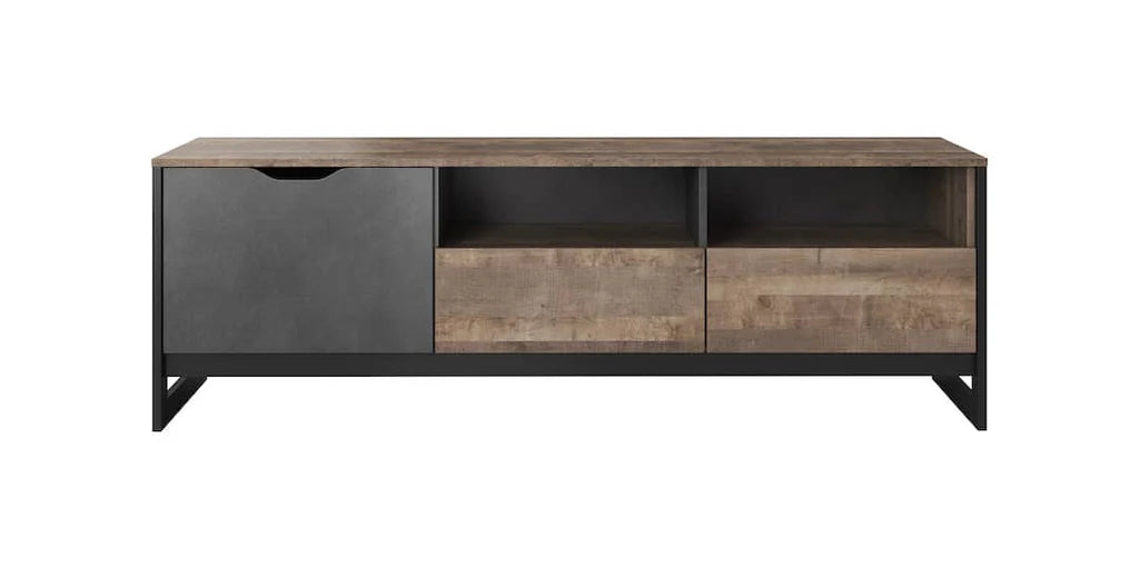 Arden Wooden TV Stand 161cm in Oak Grande & Matera